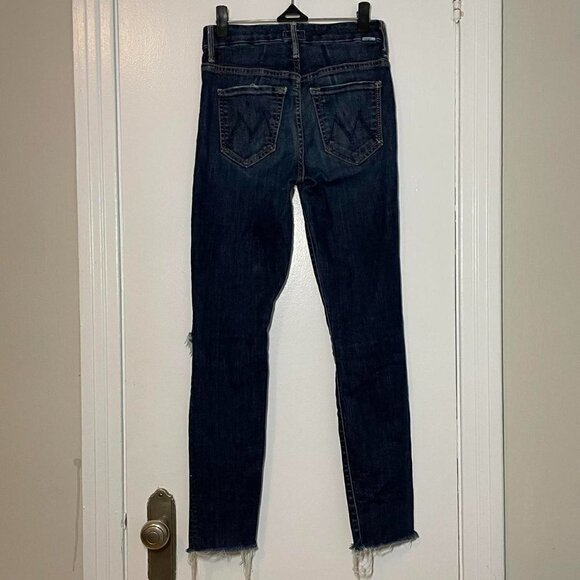 Mother high waisted looker ankle fray in cat attack size 25 - Picture 6 of 8